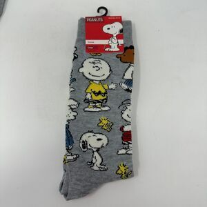 High Point Design Peanuts Snoopy Charlie Brown Socks for Shoe Size 6-12 Crew New